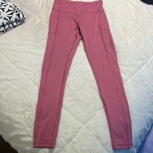 Pink leggings